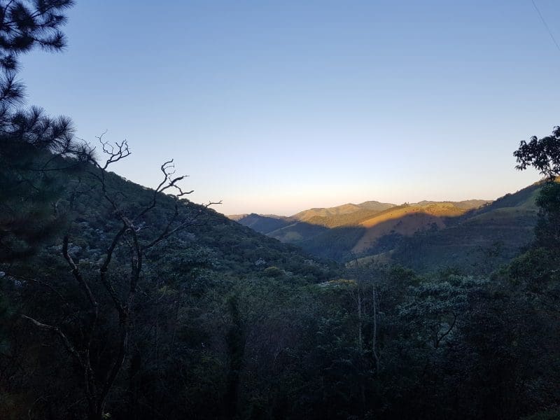 Vista do chalé número 15 da Pousada A Rosa e o Rei - destino romântico